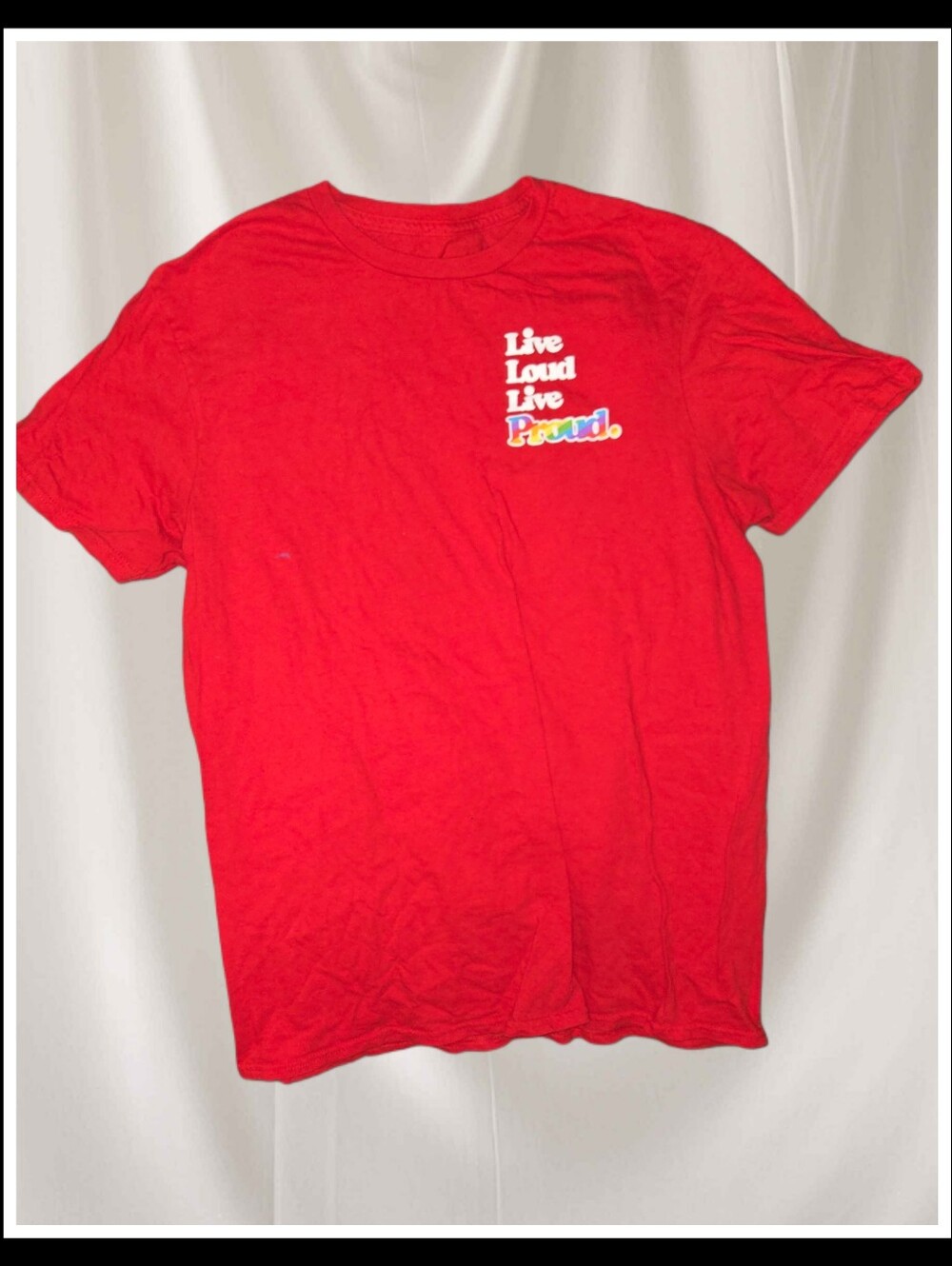 Red Gay Pride T-shirt